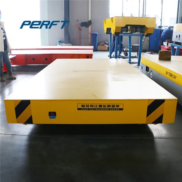 steerable transfer trolley for freight rail 30 ton